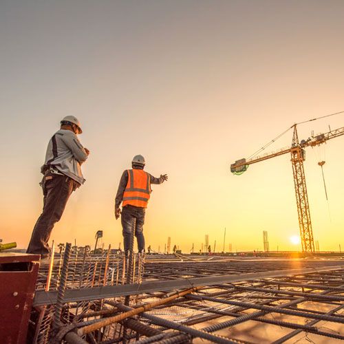 Chantier de construction